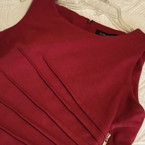 Burgundy CK dress